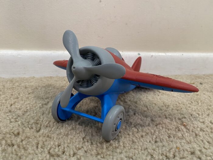 Green Toys Airplane, Red/Blue