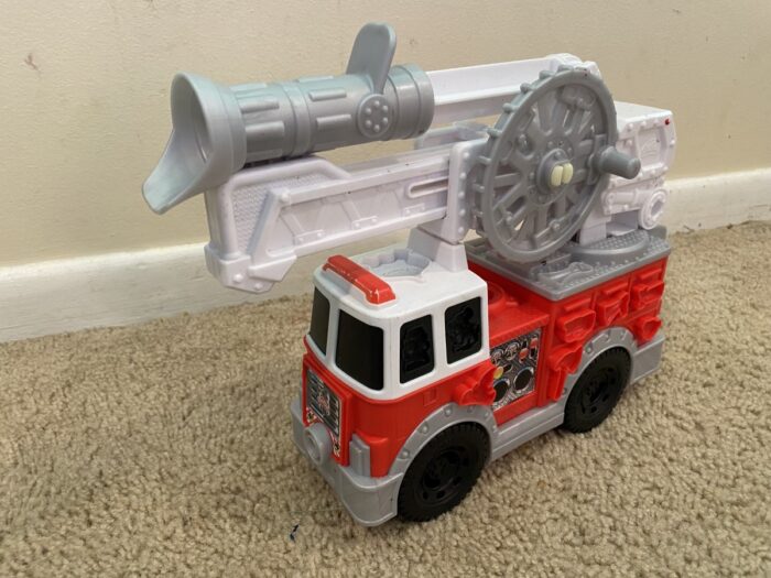 playdoh fire truck